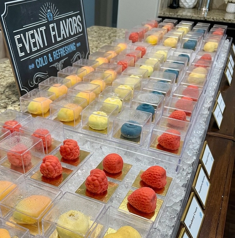 Custom dessert collection for a celebration
